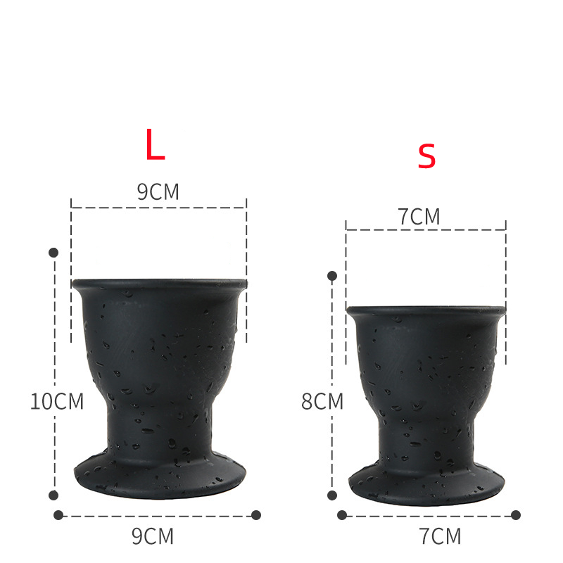 Silicone Black Cleaner Bidet Hollow Rushed Anal Douche Shower Cleaning Adult Enemator Enema Butt Plugs Washing 666 666