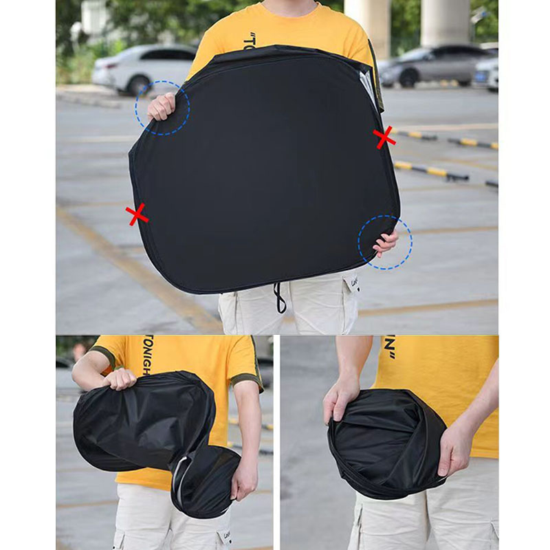 Automobile sunshade front windshield curtain visor for Ford ST-line Focus 2 3 Mondeo Ecosport Kuga Mk4 Fiesta Mk3 Accessories