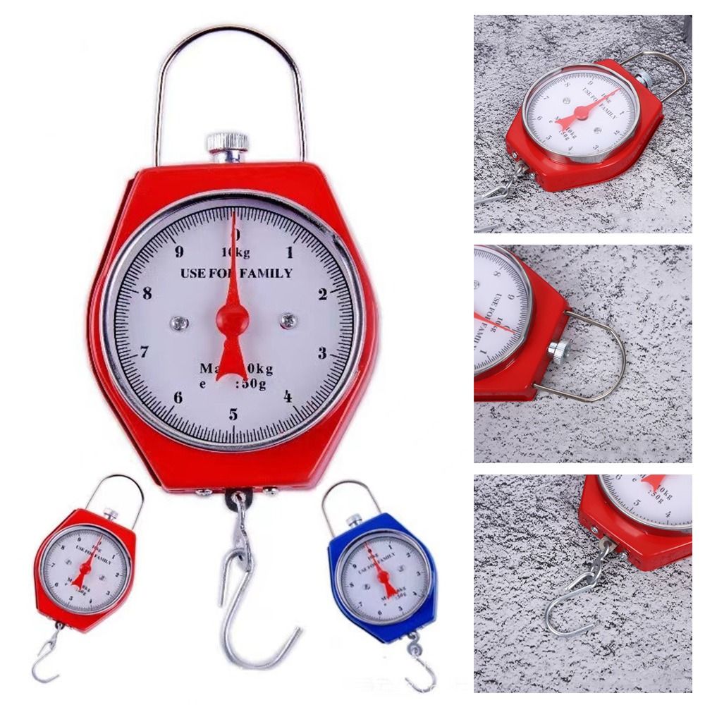 Professional Vintage Handheld Digital Dial Lage Scale Mechanical Scale 10kg/50g Spring Balance Hook Scale 0e6e9 5 a509a
