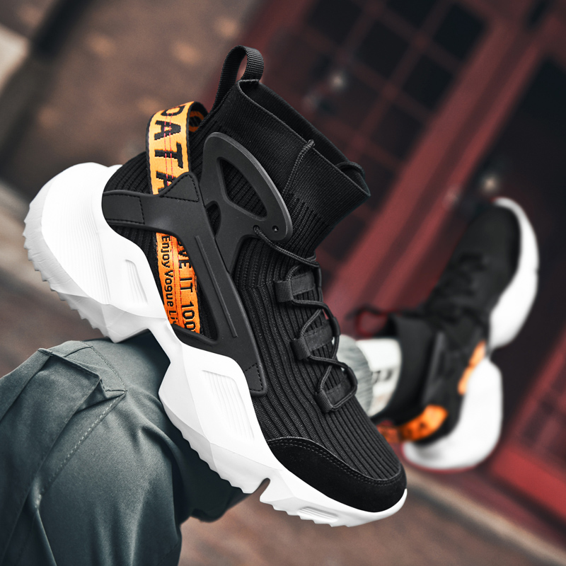 New Arrival Mens Lightweight Basketball Shoes Trendy Non-Slip Wearable Sports Shoes Outdoor Training Athletic Tennis Shoes