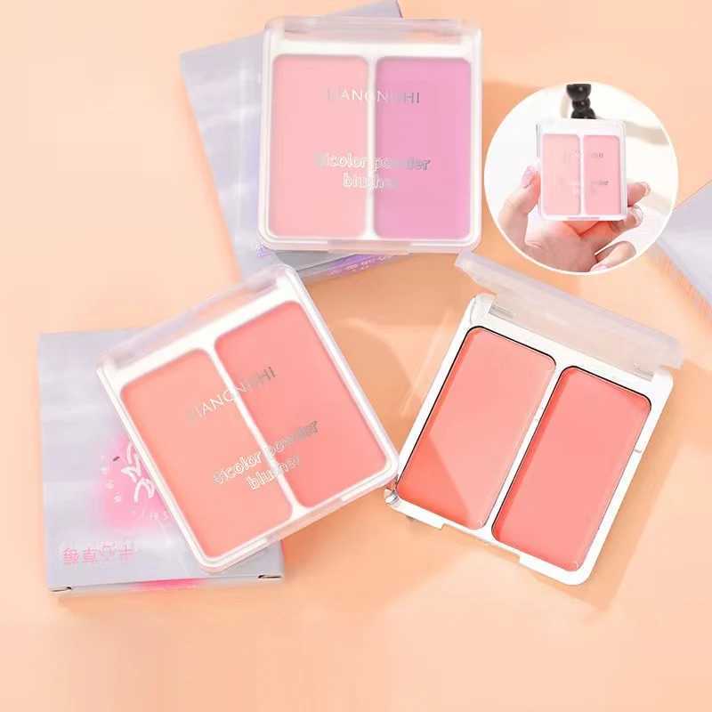 Two-tone Blush Cream Bare Makeup Matte Natural Contorting One Long Lasting Color Two-tone Blush plateXJ241111