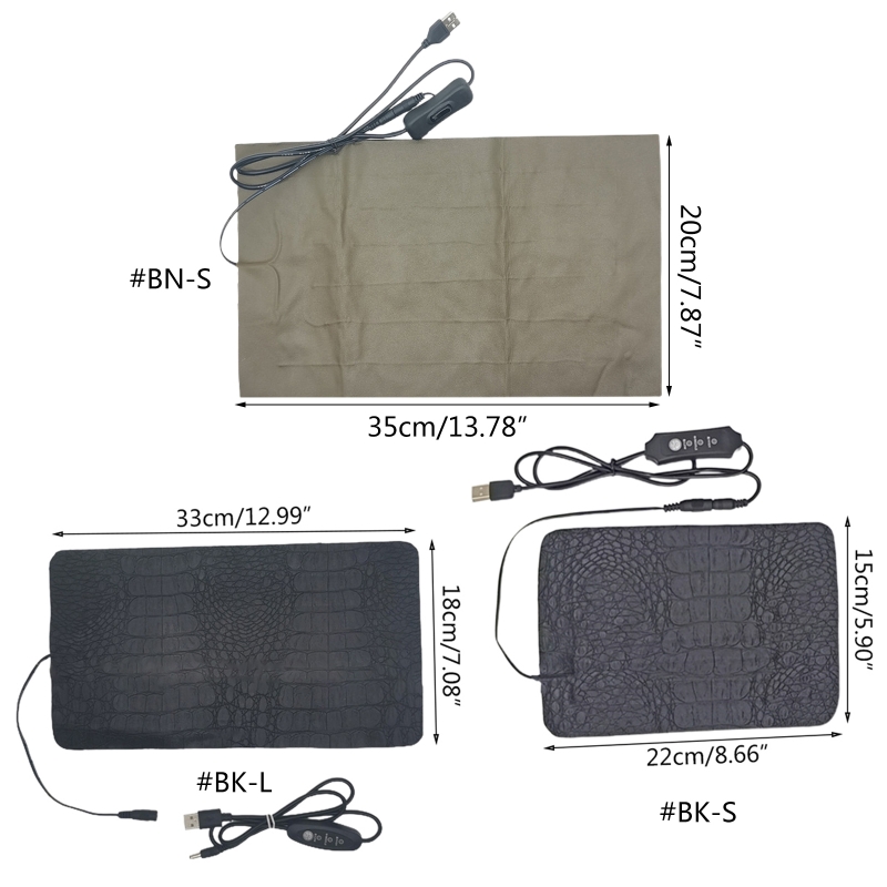 Pet Heating Pad for Cats Electric Heating Mat with 3 Level Temp Adjustment