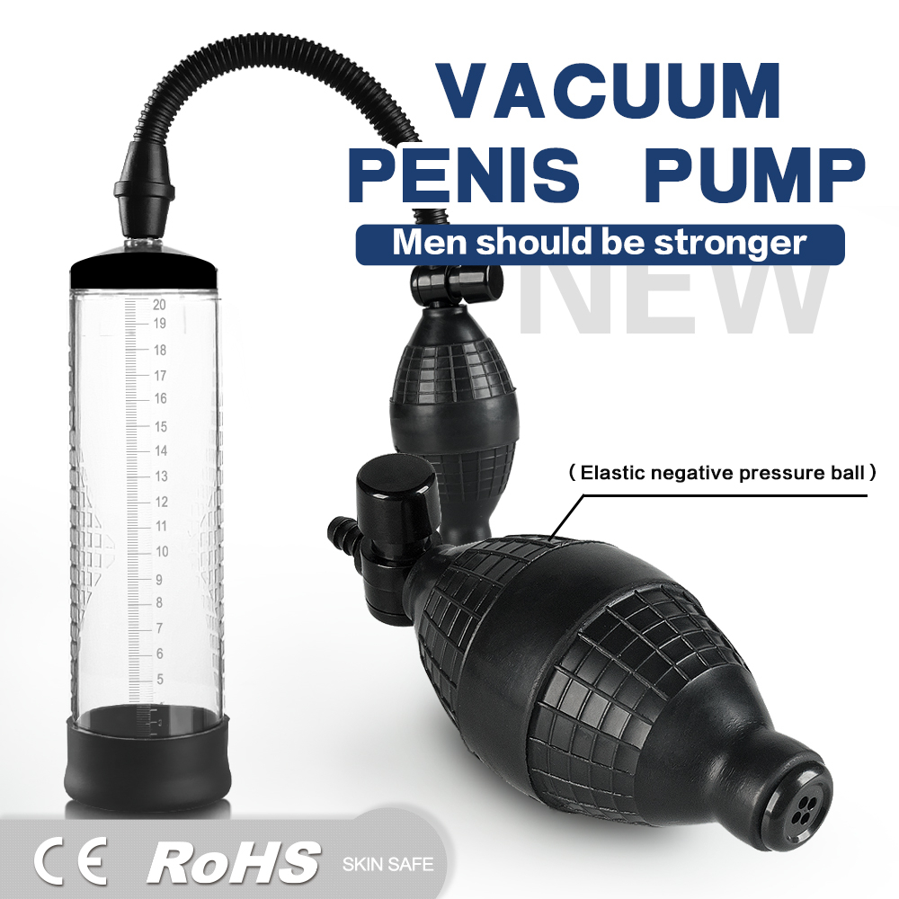 Effective Penis Pump Enlargement Vacuum Dick Extender Men Sex Toy Increase Length Enlarger Male Train Erotic Adult Sexy Product