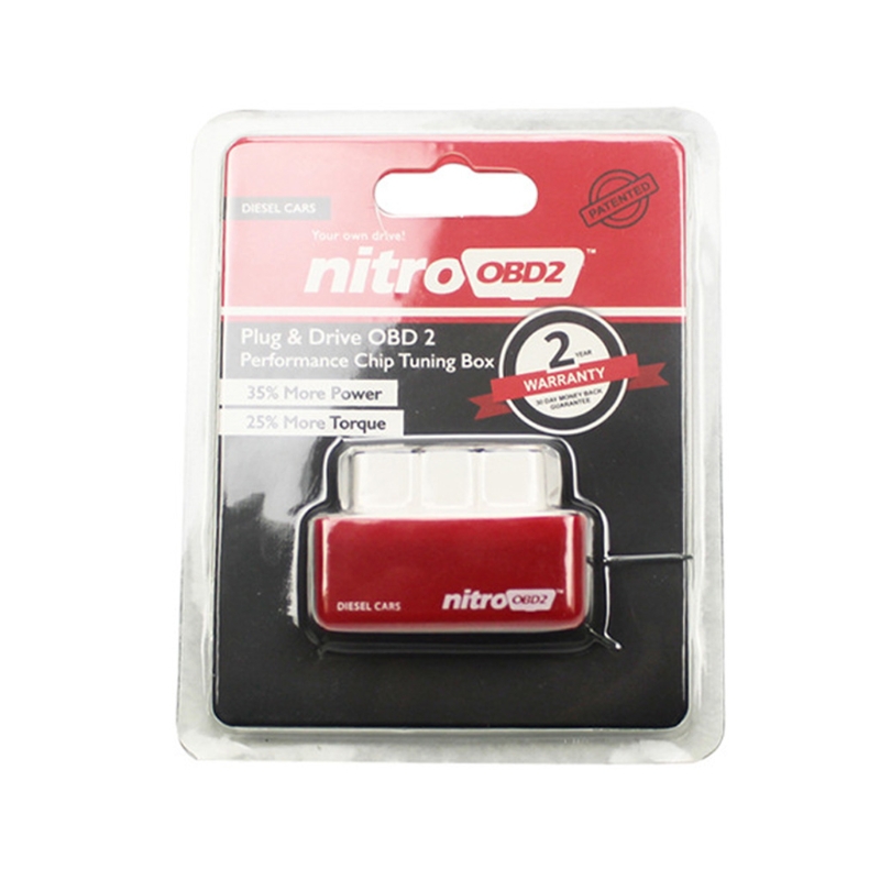 NITROOBD2 Vehicle Fuel Economizer Gas Oil Fuel Saver Tool Durable Car Economizer Tuning Box for Car P9JC