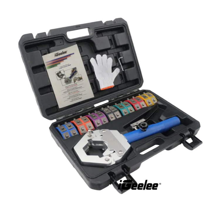 Hydraulic A/C Hose Crimper Ig-71500 Hydraulic Hydra-Crimp for Barbed and Beaded Hose Fittings