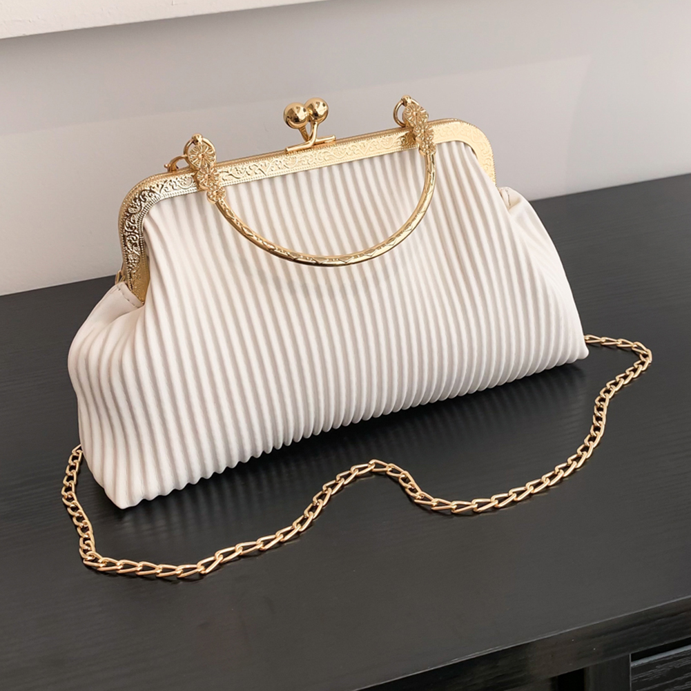 Women's Bag Luxury PU Leather Diamond Exquisite Clutch Bag Female Chain Handbag Daily Party Clutch Evening Bag Crossbody Bag