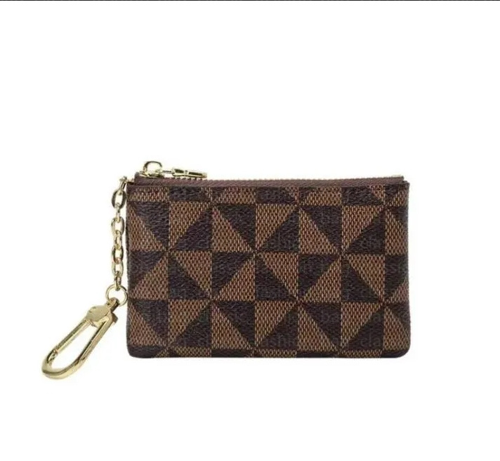 New Designer Wallet Womens Mini Zippy Organizer Bag Credit Card Holder Coin Purse Key Pouch Purses Keychain Bags Clutch with Box