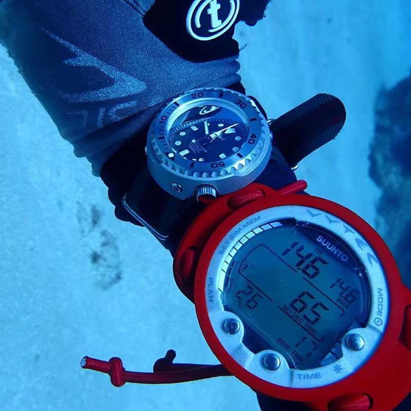 HEIMDALLR Men's Tuna Diving Watch 1000M Waterproof Golden Plated Black PVD Coated Case NH35A Automatic Mechanical Dive Watch