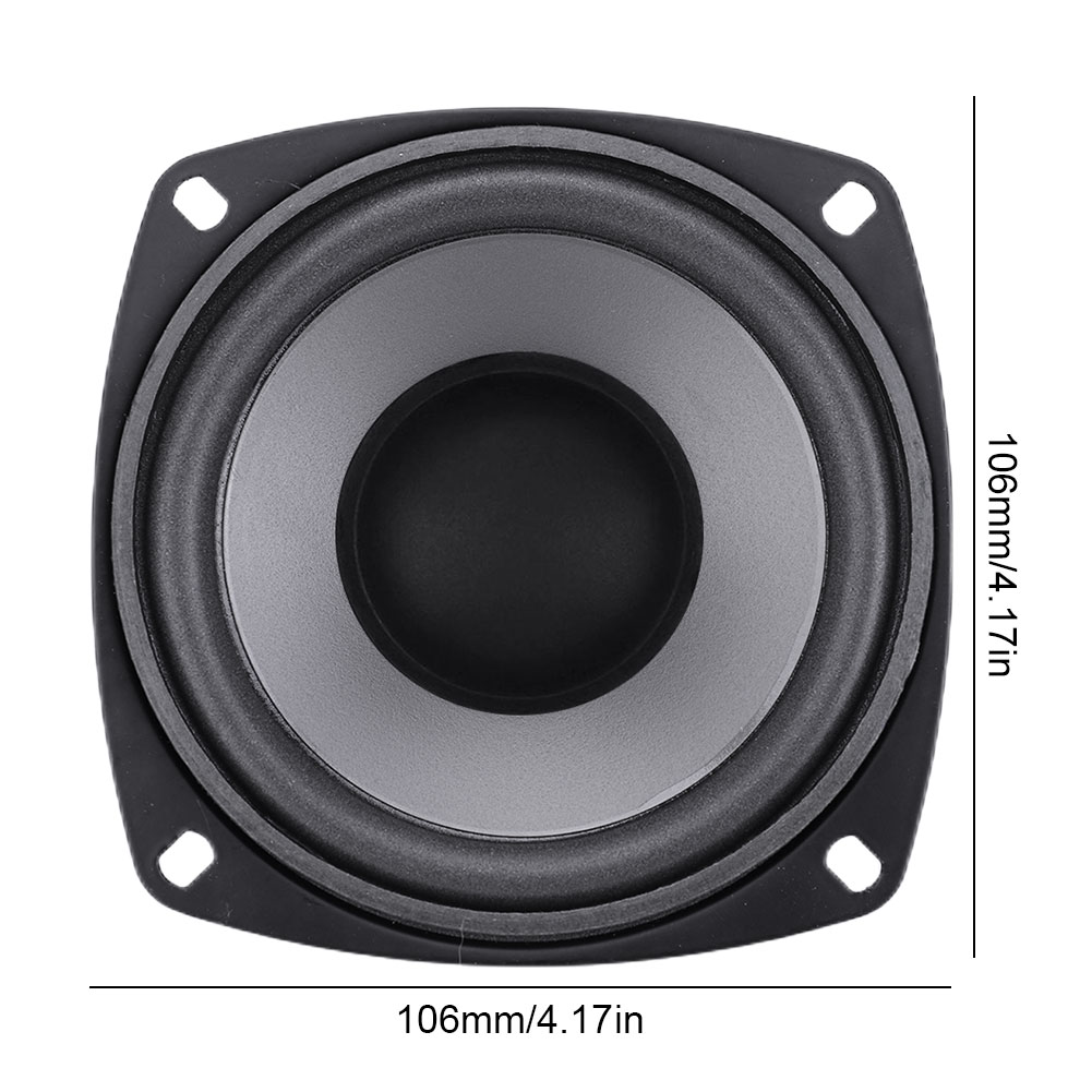 4/5/6 Inch Auto Audio Full Range Frequency Subwoofer Speakers 400W 500W 600W Car Subwoofer Stereo for Vehicle Automobile