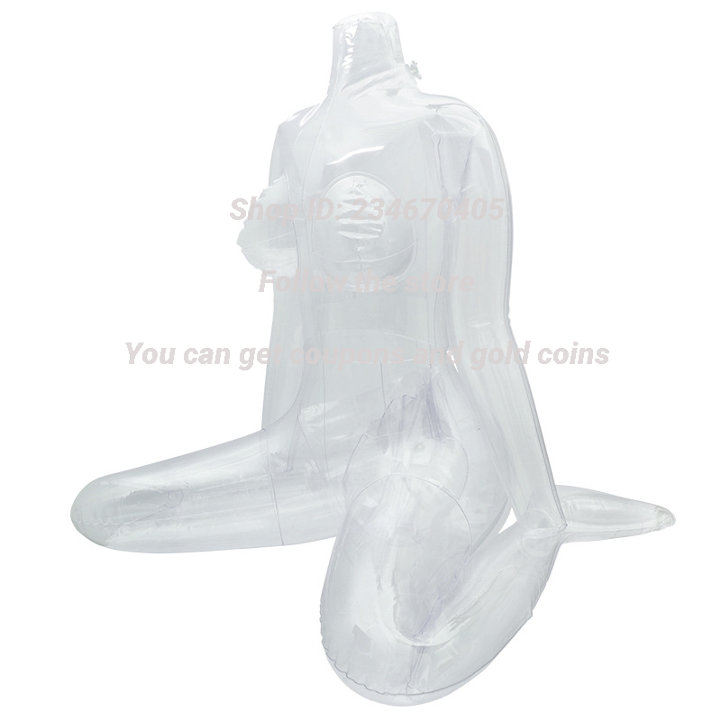 3style Traqnsparemnt Female Inflatable Mannequin For Body Display Aerate Cloth Casement Shooting Model Sewing DIY Accessorie