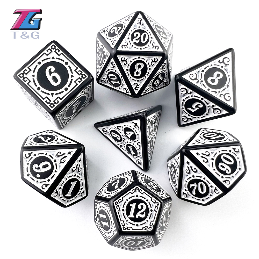 DNDGame-RPG Multi-Sided Dice Set, Board Game, Enjoy Leisure Time, Holiday Party, Entertainment