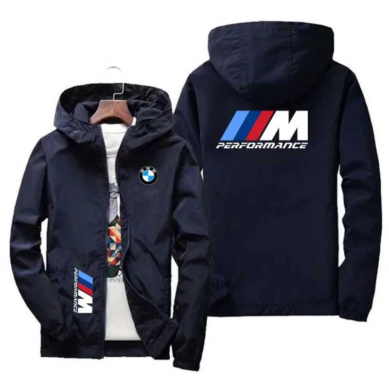 Men's Jackets 2024 Mens Bicycle Jacket BMW Jacket Racing Team High Quality Sports Bicycle Jacket Windproof Jacket BMW Racing Set T241109