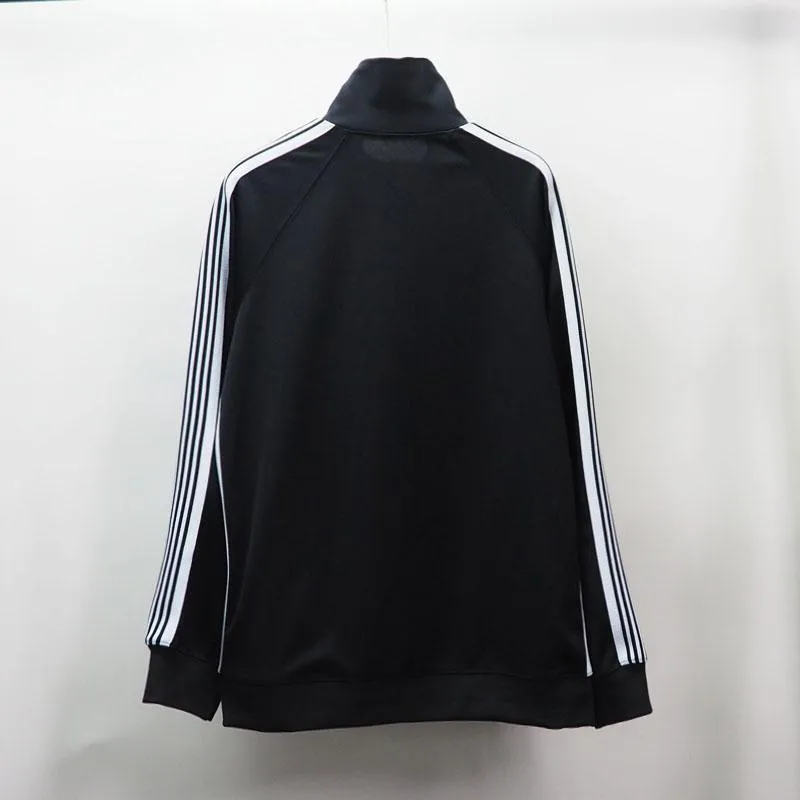 Men's Jackets Butterfly Embroidery Needles AWGE Men Women 1:1 Casual Stripes Coat Fashion Streetwear