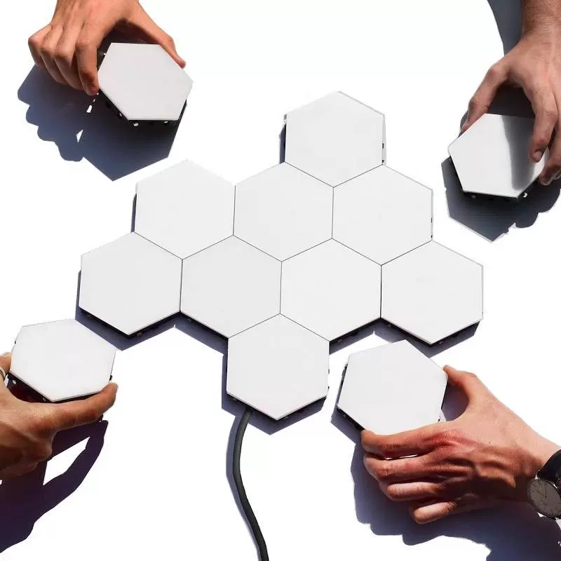 Modern Lamp Tiktok LED Night Lamp Honeycomb Lamp Touch Sensor Night Light Module Wall Lamp with Honeycomb Interior Decoration