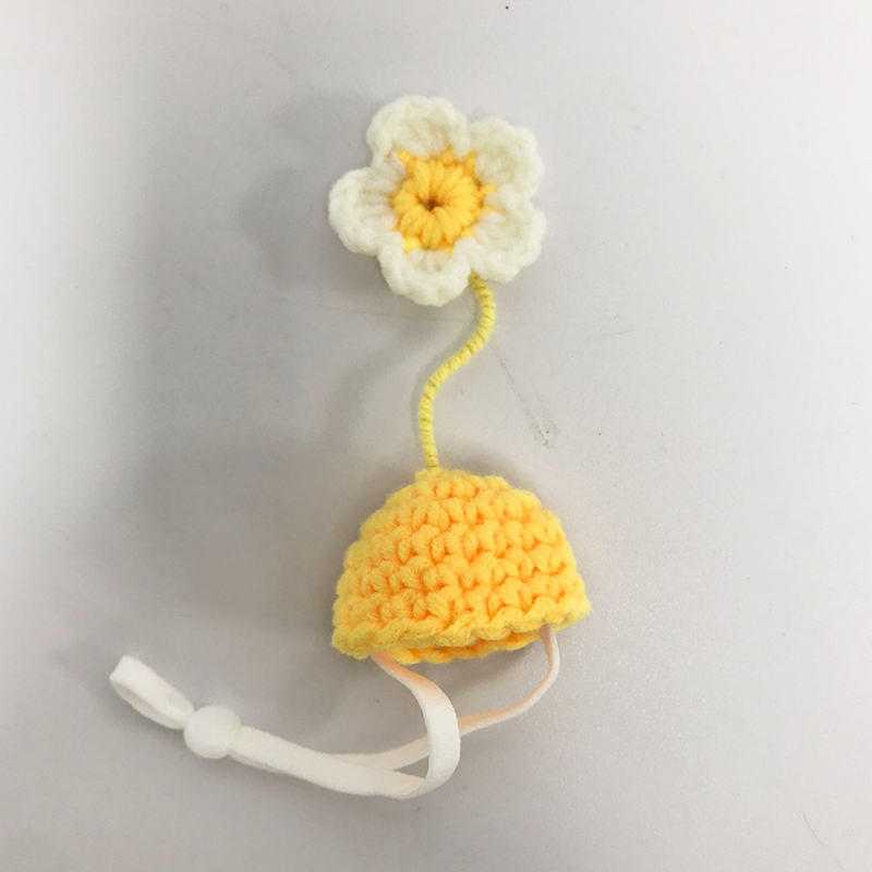 Cute Pet Knitted Mini Hat Small Animal Clothing Accessories For Hedgehog Hamsters Hat DIY Hand-Knitted Pet Headdress