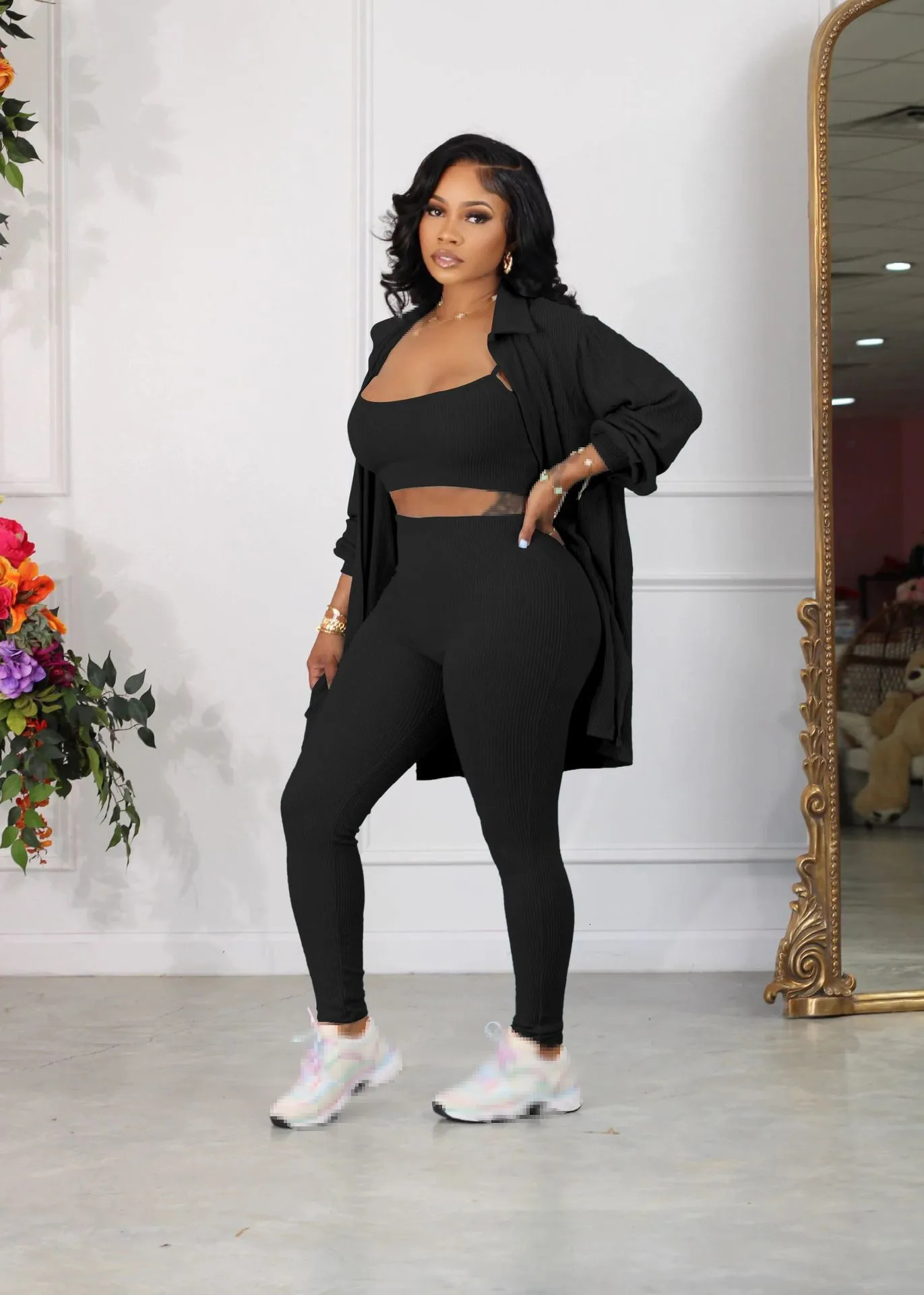 3 piece sets women outfit three piece set for women pants sets winter outfits for woman birthday outfits woman pants 241111