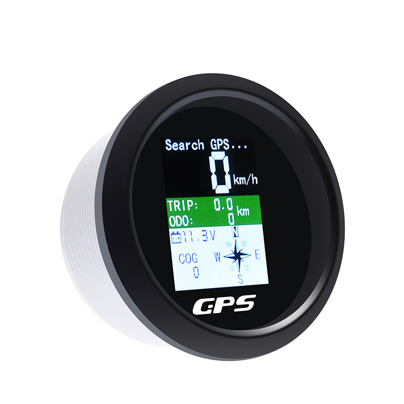 Universal 85mm Digital GPS Speedometer Odometer with GPS Antenna Waterproof TFT Screen Voltmeter for Boat Car Motorcycle 12V 24V