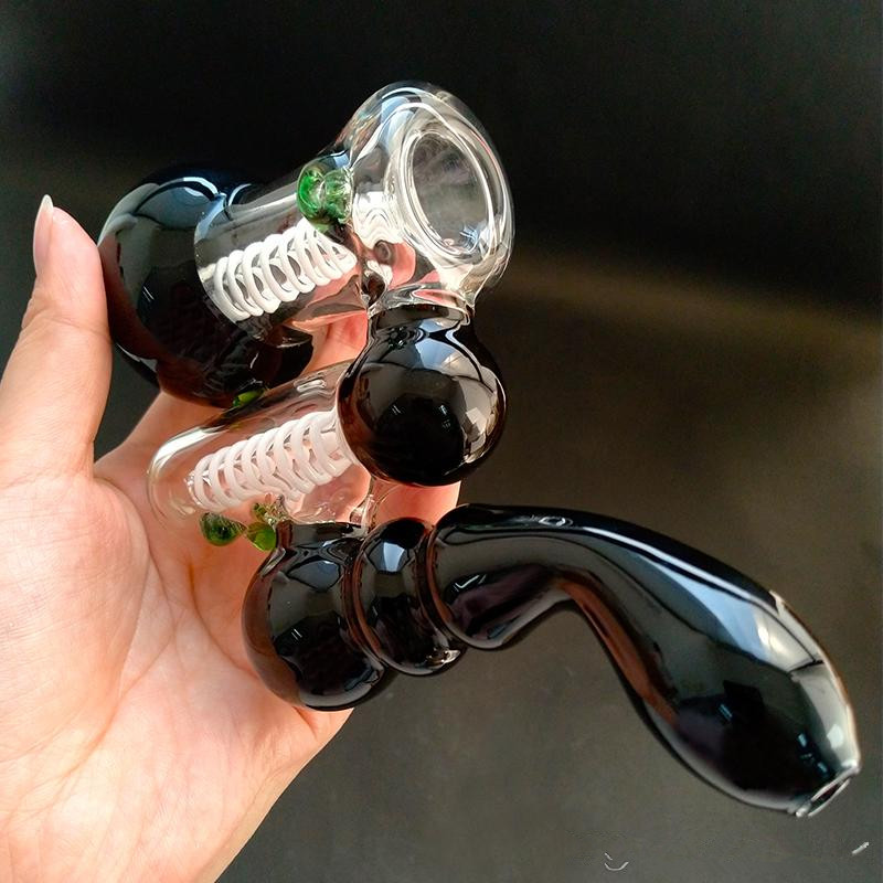 IN Stock Smoke pipes Thick Glasses Oil Burner Pipe Water Bongs Smoking Glass Pipes Accessories Water Pipes