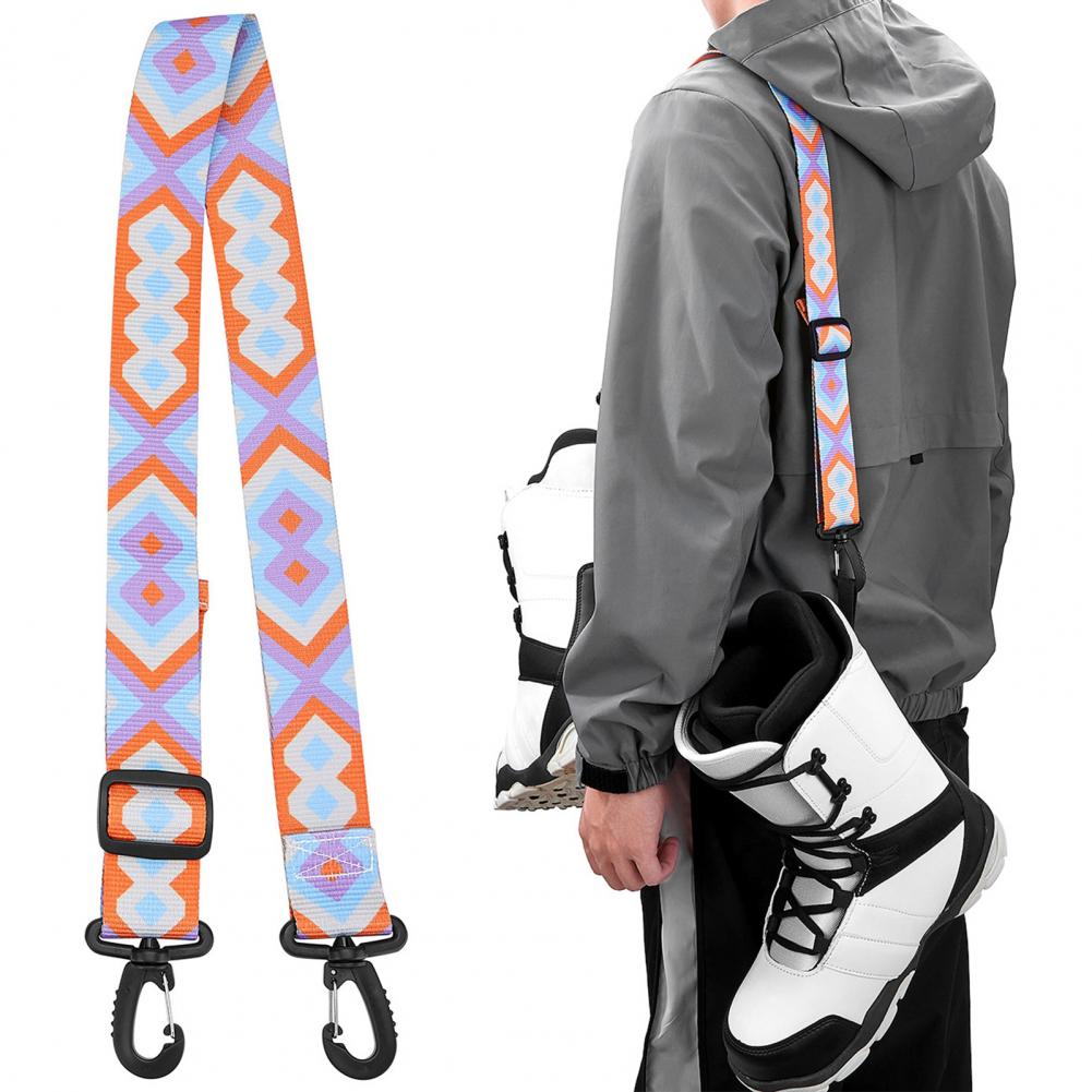 with Hook Clips Heavy Duty Carry Snowshoes Men Women Snowboard Boot Leash Ski Boot Leash for Outdoor