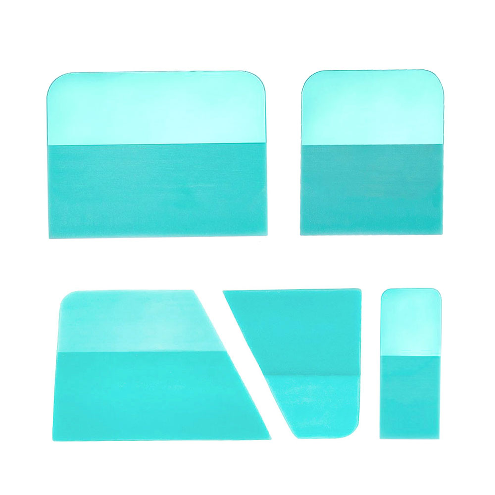 TOFAR Car Squeegee PPF Kit 5 in 1 Anti-Scratch Rubber Squeegee for Vinyl Wrap Tinting Squeegee Water Scraper Window Tint Tool smile