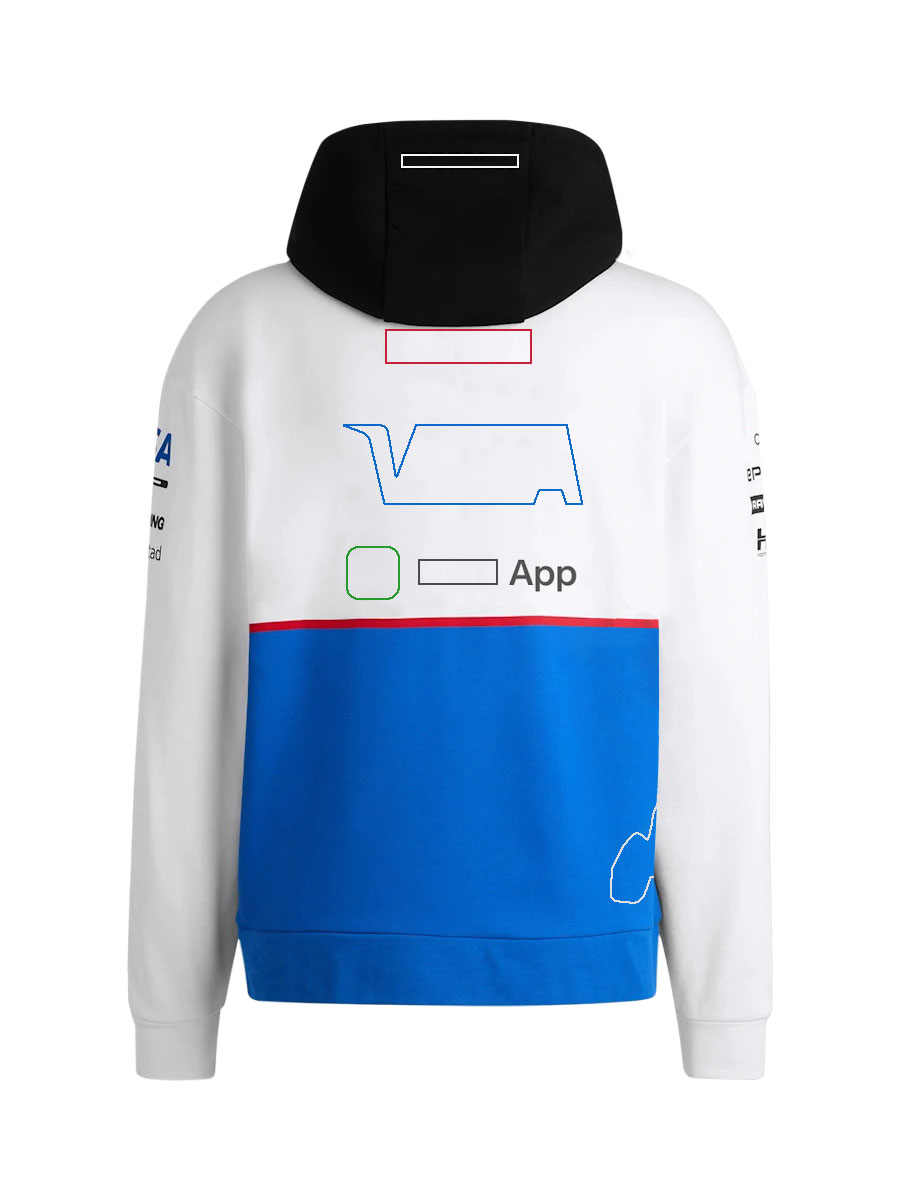F1 for Men 2024 Formula 1 Team Full-length Zip Hoodie New Season Racing Fans Fashion Half-zip Sweatshirt Pullover Unisex free shipping