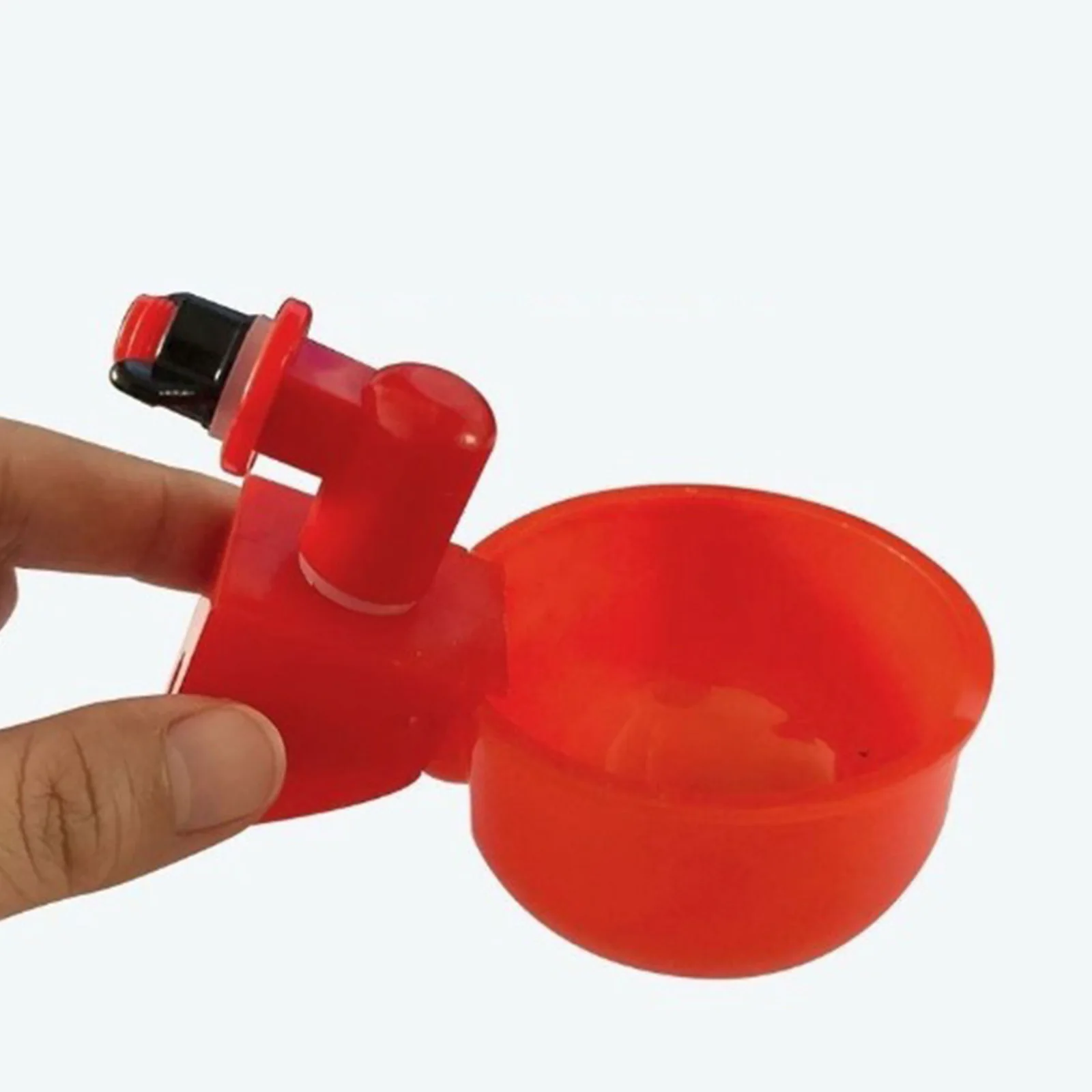 36pcs Automatic Chicken Watering Cups Plastic Poultry Waterer Cups Hanging Backyards Poultry Coop Feeder Water Drinking Cups