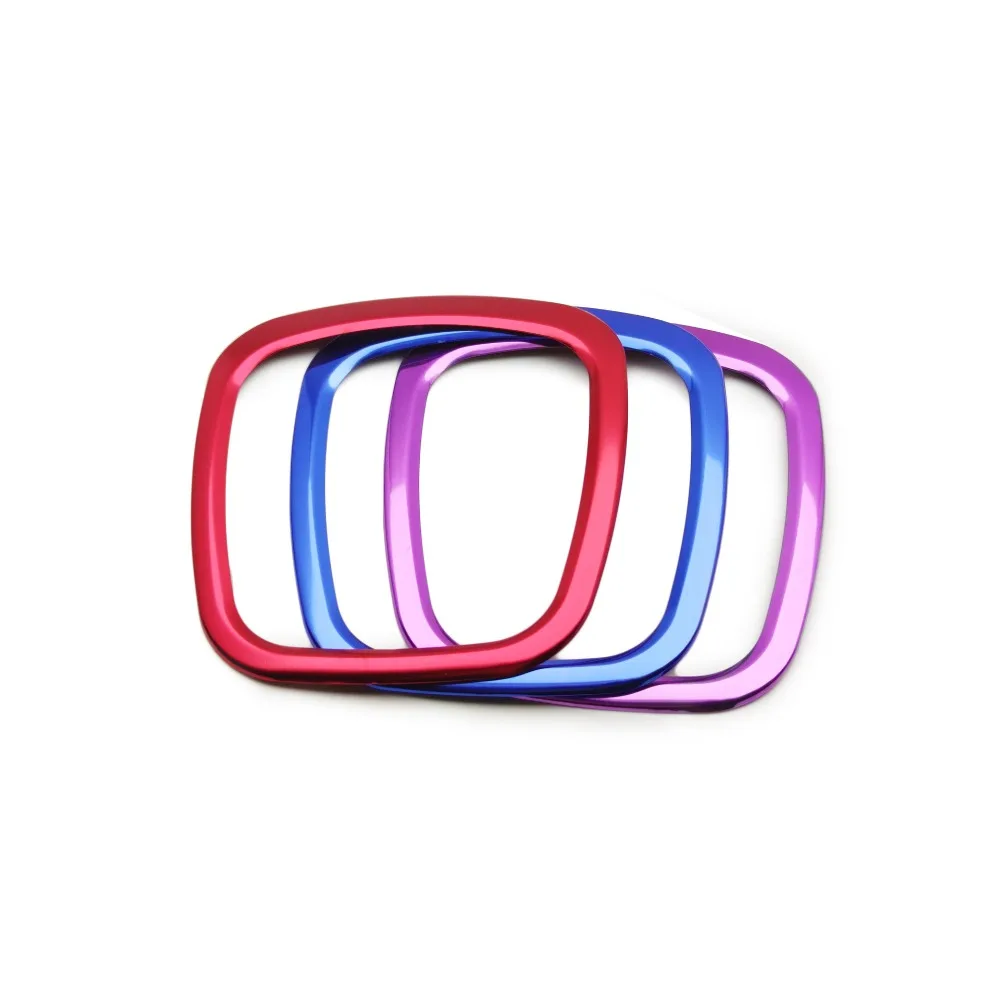 Car Styling Steering Wheel Center Logo Covers Stickers Trim For Audi A4 B6 B7 B8 A6 C6 A5 Q7 Q5 A3 Interior Accessories