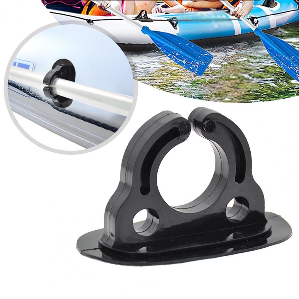 2Pcs Simple Durable Oar Holder ClipS Long Service Life Paddle Holders Inflatable Boat Paddle Holder Clips Boat Accessory