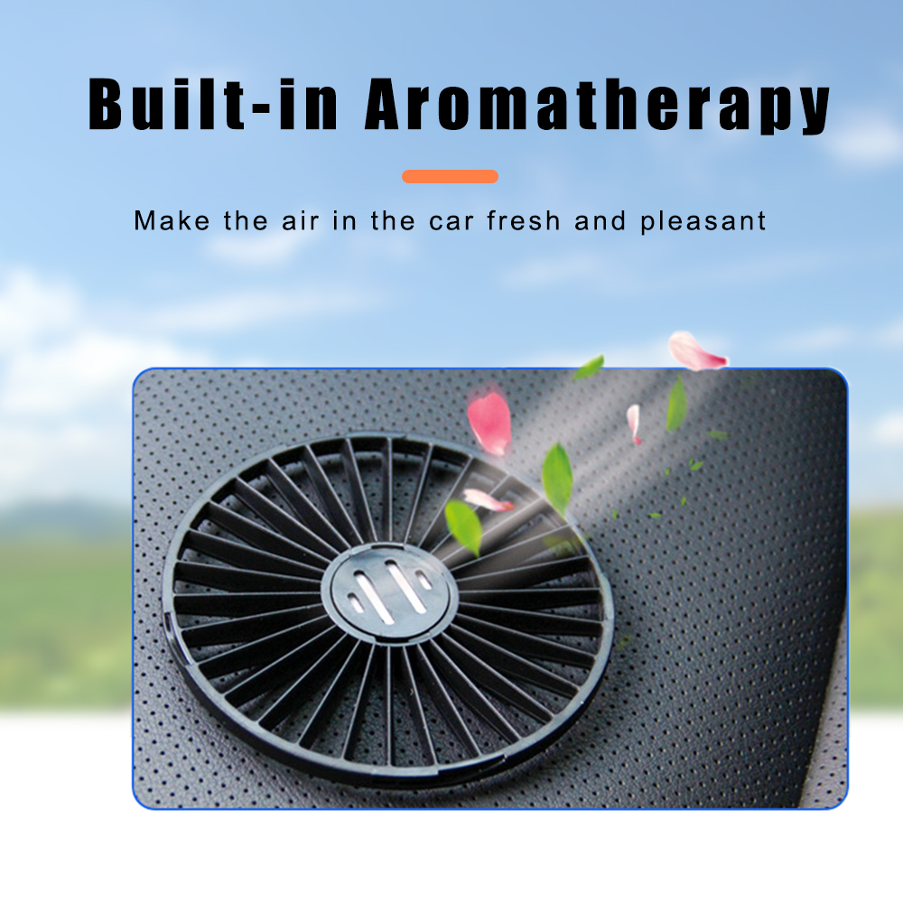 Car Fan Summer Cooling Two Fans USB Adapter Electric Rotatable Parts On Dash Board Trailer Truck Automotive Accessories Interior