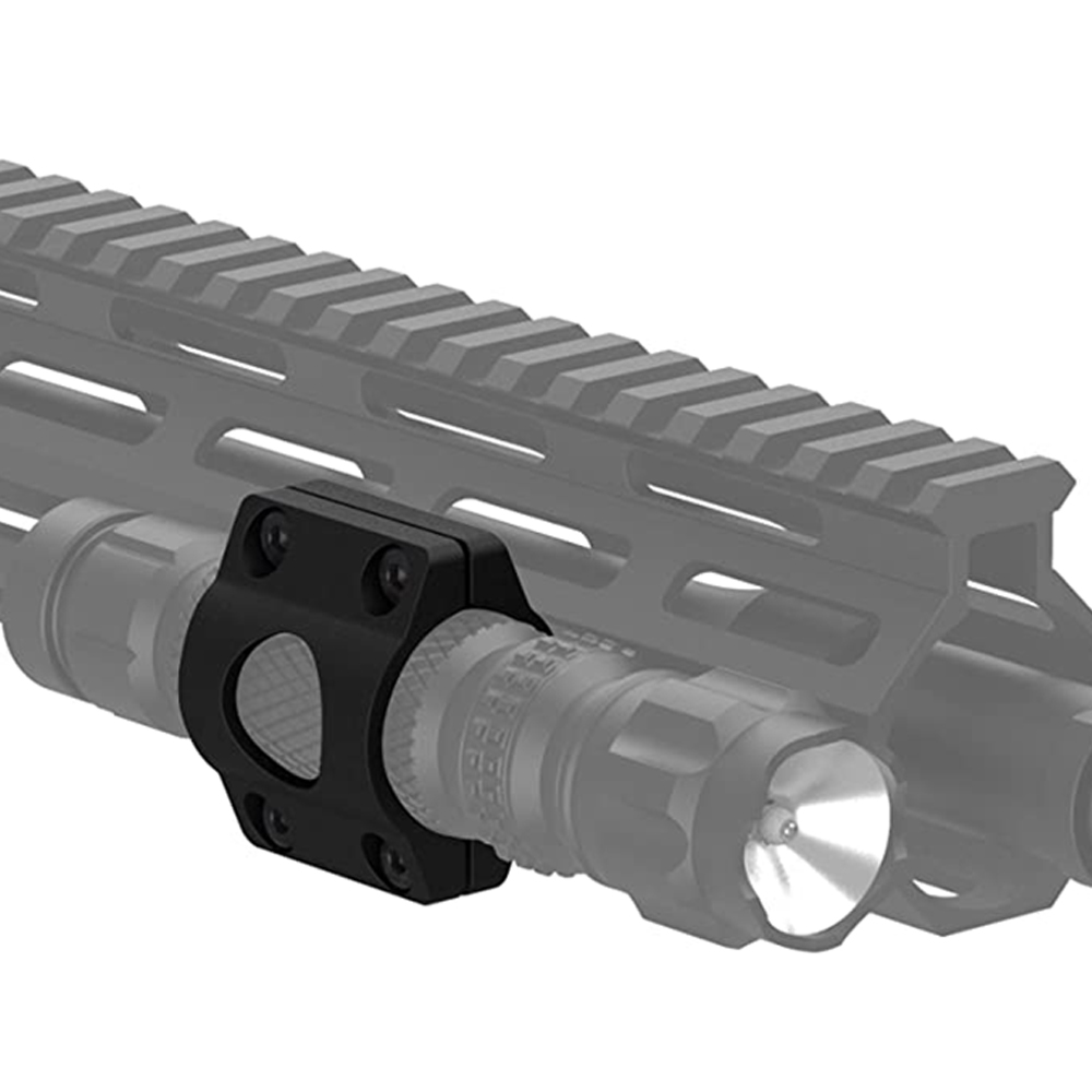M-Lok Zaklamp Mount Laserlicht 45 Graden Ring Mount Jacht Tactische Zaklamp Accessoire Voor M-Lok Rail systemen