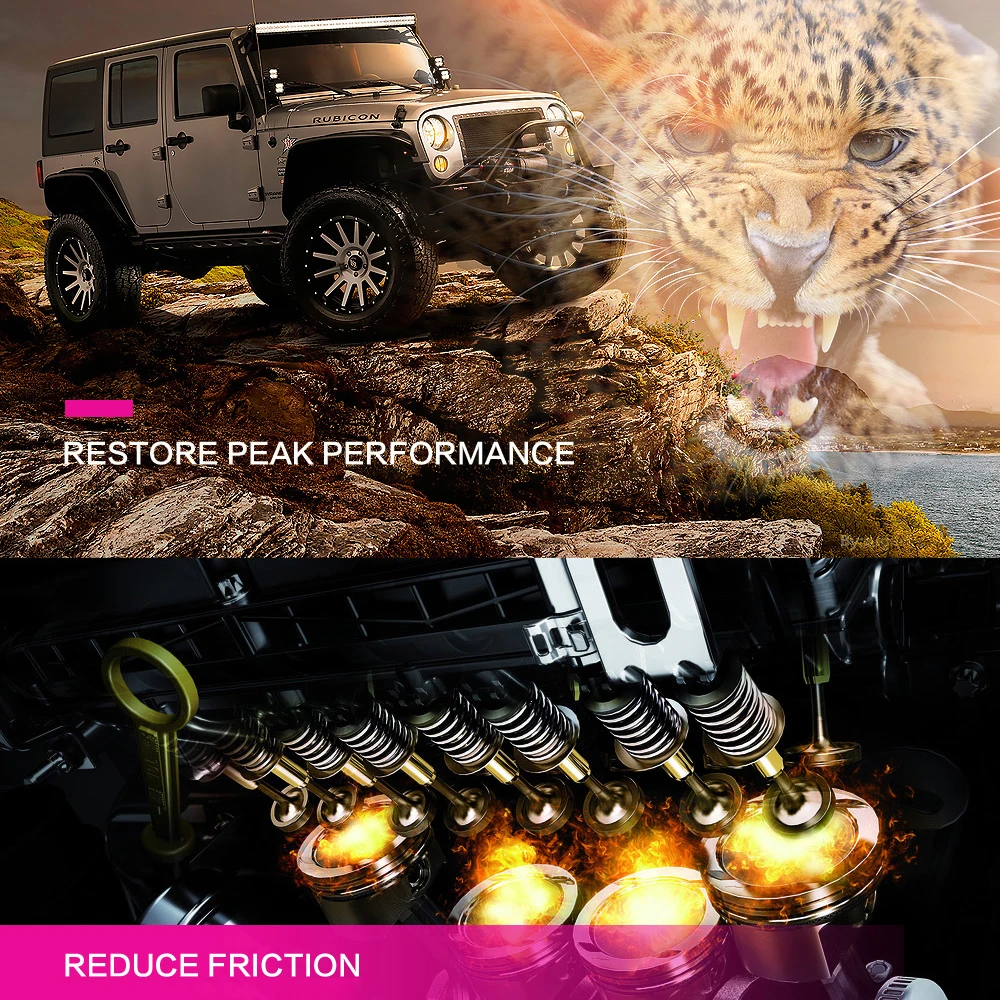 Flamingo F053 354ml Fuel Injector Cleaner Car System Petrol Saver Save Gas Oil Additive Restore Peak Performance 9.88OZ