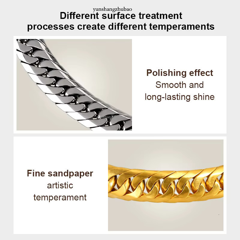 Standard Sterg Punk Cuban Bracelet Fashion Jewelry Hip Hop Men's Chain Gold Plated Sier Designer Bracelets Free shipping