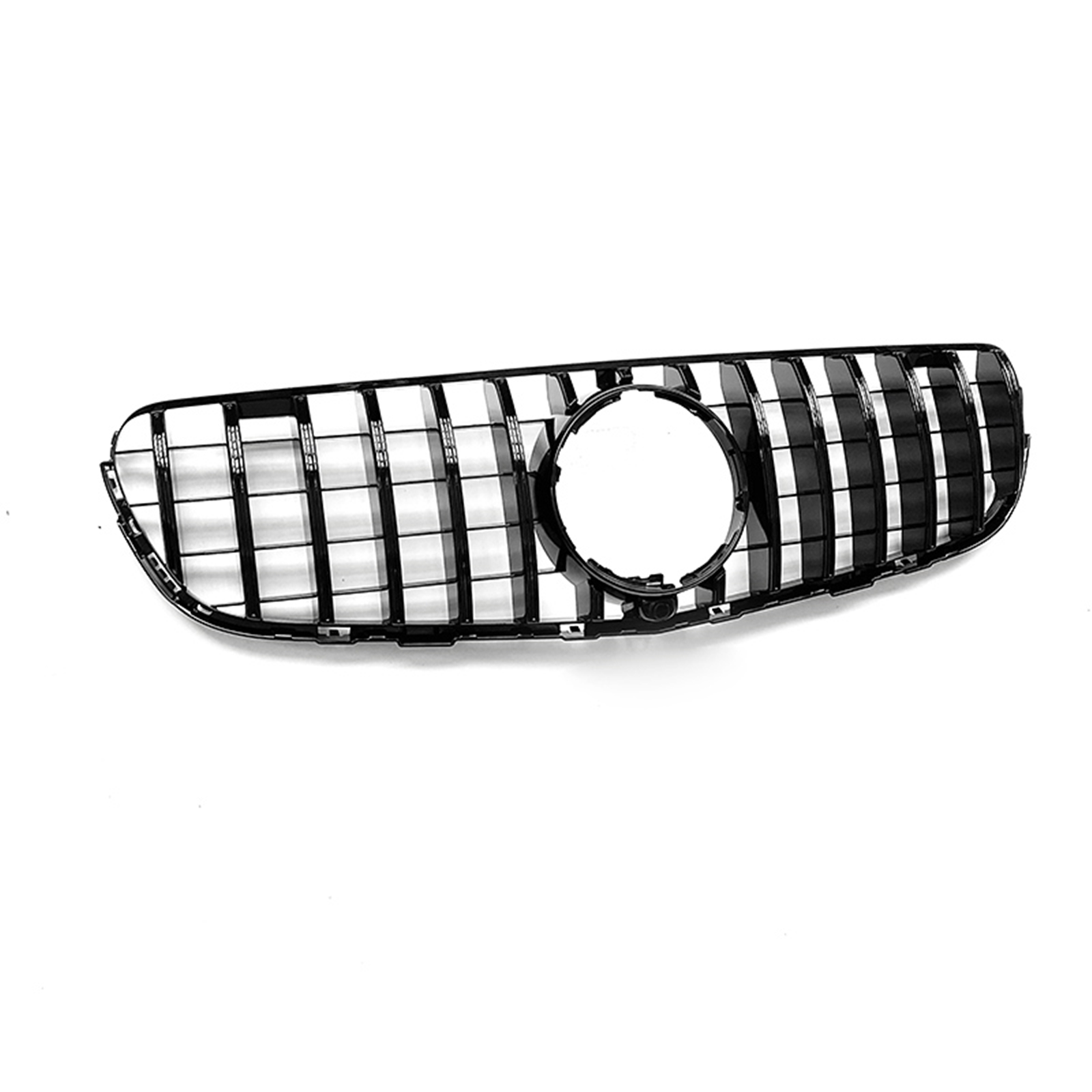 Grill For Mercedes Benz GLC Class W253/X253 2015-2019 GLC350 GLC300 GLC250 GLC43 Front Grille GT Style Upper Bumper Hood Mesh