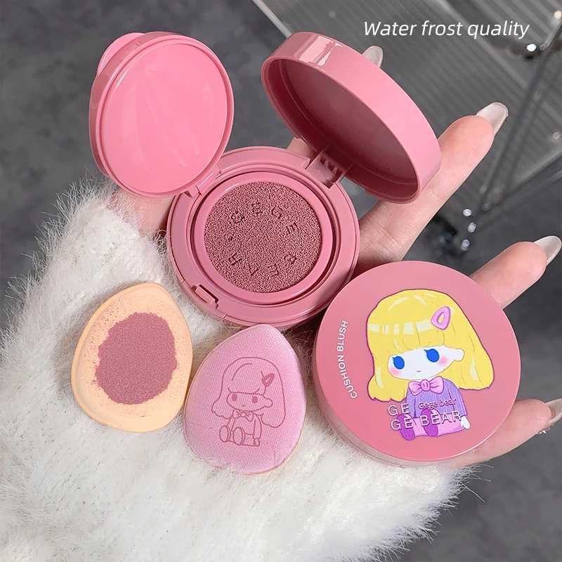 Air Cushion Blush Mushroom Head Lazy Air Cushion Waterproof Lasting Blusher Palette Cheek Contour Natural Cheek Tint CosmeticsXJ241111