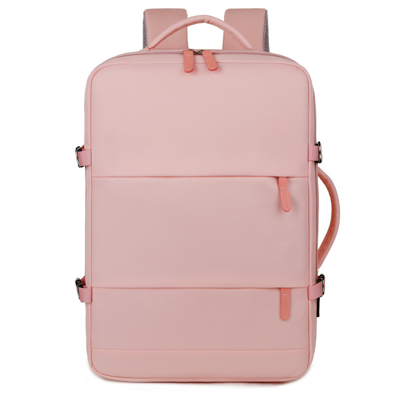 Mens travel backpack vacuum compression inch laptop business large capacity school expansion hiking