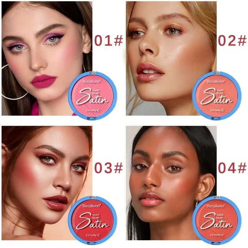 Blush Makeup Powder Palette Matte Face Blush Cheek Blushing Pressed Powder Pallet for All Skin Types Lightweight Long-WearXJ241111