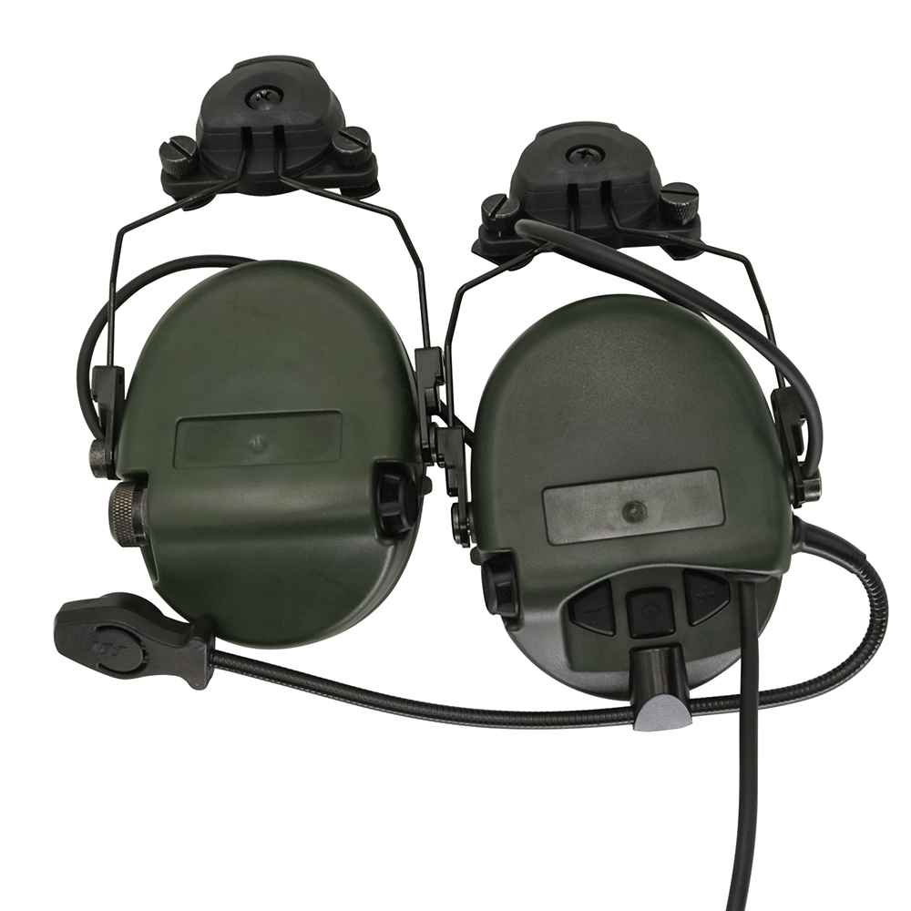 Electronic Earmuff Military Airsoft Headset Stand Adapter for MSA SORIDN Tactical Headphone for Team Wendy EXFIL Serie Helmet Ra