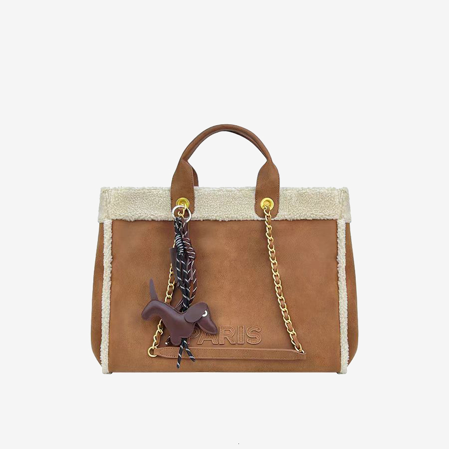 Ladies Fashion Shoulder Bag Women's Handbag New Style Retro Plush Autumn Winter Handbags High Quality Bags Trend Y2k Feather BagVoyage