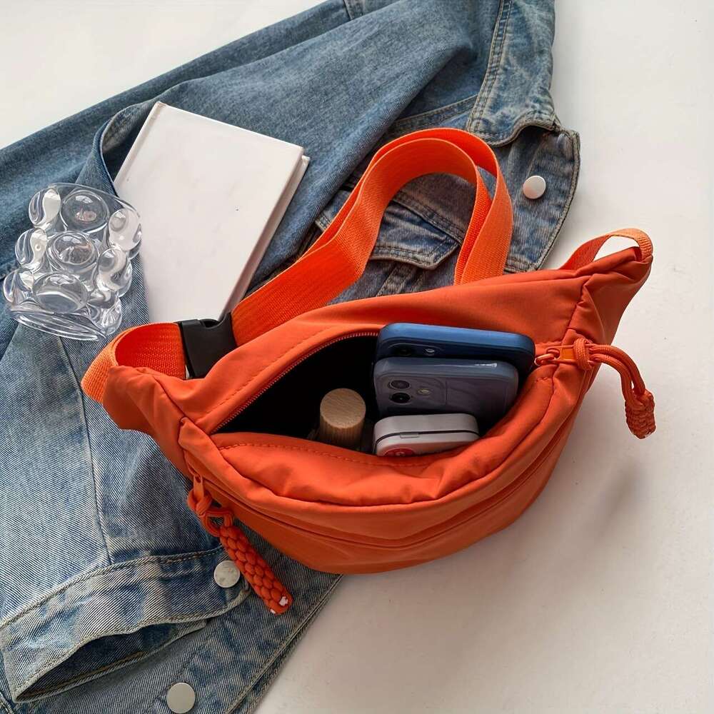 Fashion Stylish Women's Fanny Pack with Multiple Pockets - Waterproof Oxford Fabric, Perfect for Hiking & Outdoor Activities .