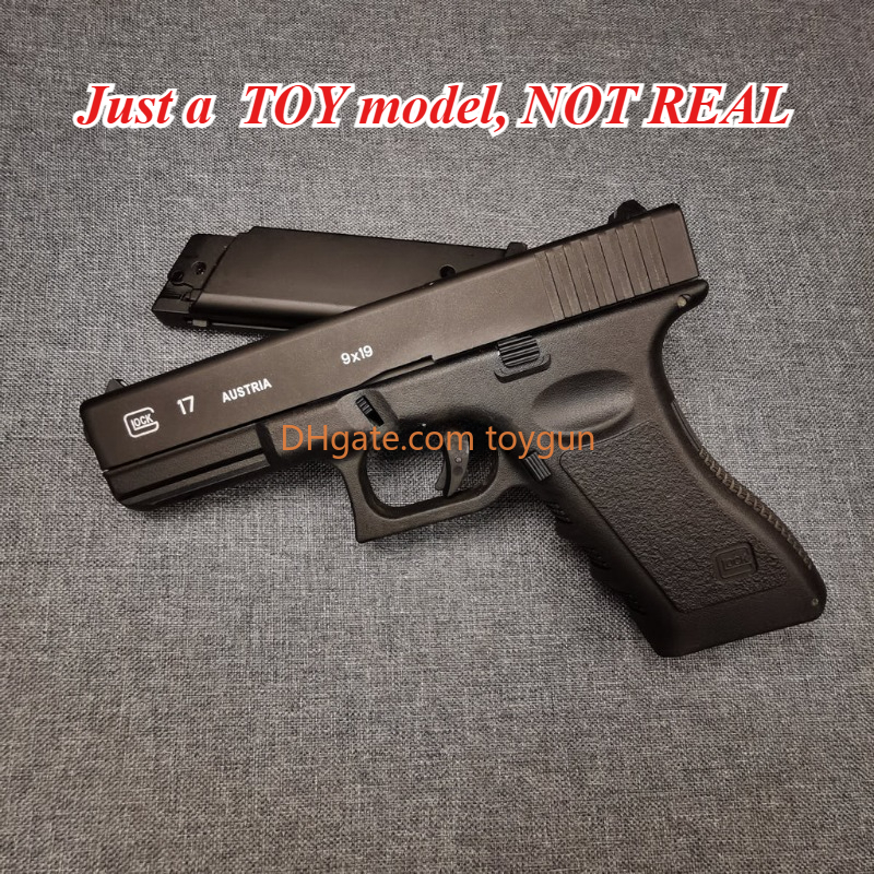 G17 Soft Bullet Pistol Manual Toy Gun Foam Dart Blaster Toy Realistic Shooting Model Armas Pneumatic Gun For Adults Boys Outdoor Game