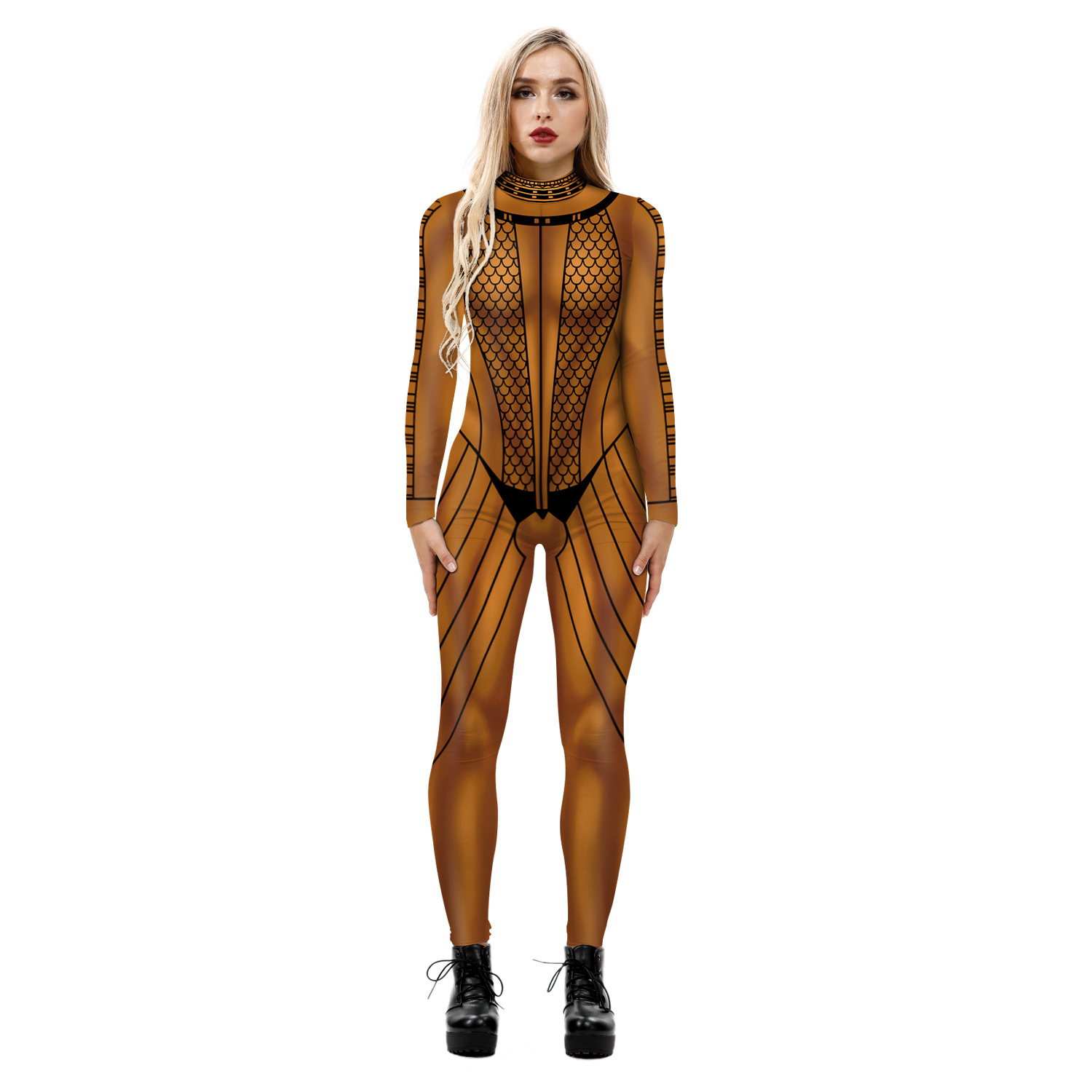 Halloween The Mummy 2 Cosplay Jumpsuit Costumes Female Women Anck Su Namun Superhero Bodysuit Party Zentai Suit