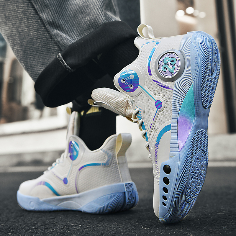 Basketball Shoes High Top Unisex Outdoor Sneakers for Training Comfort Grip Durable Court Sports Footwear