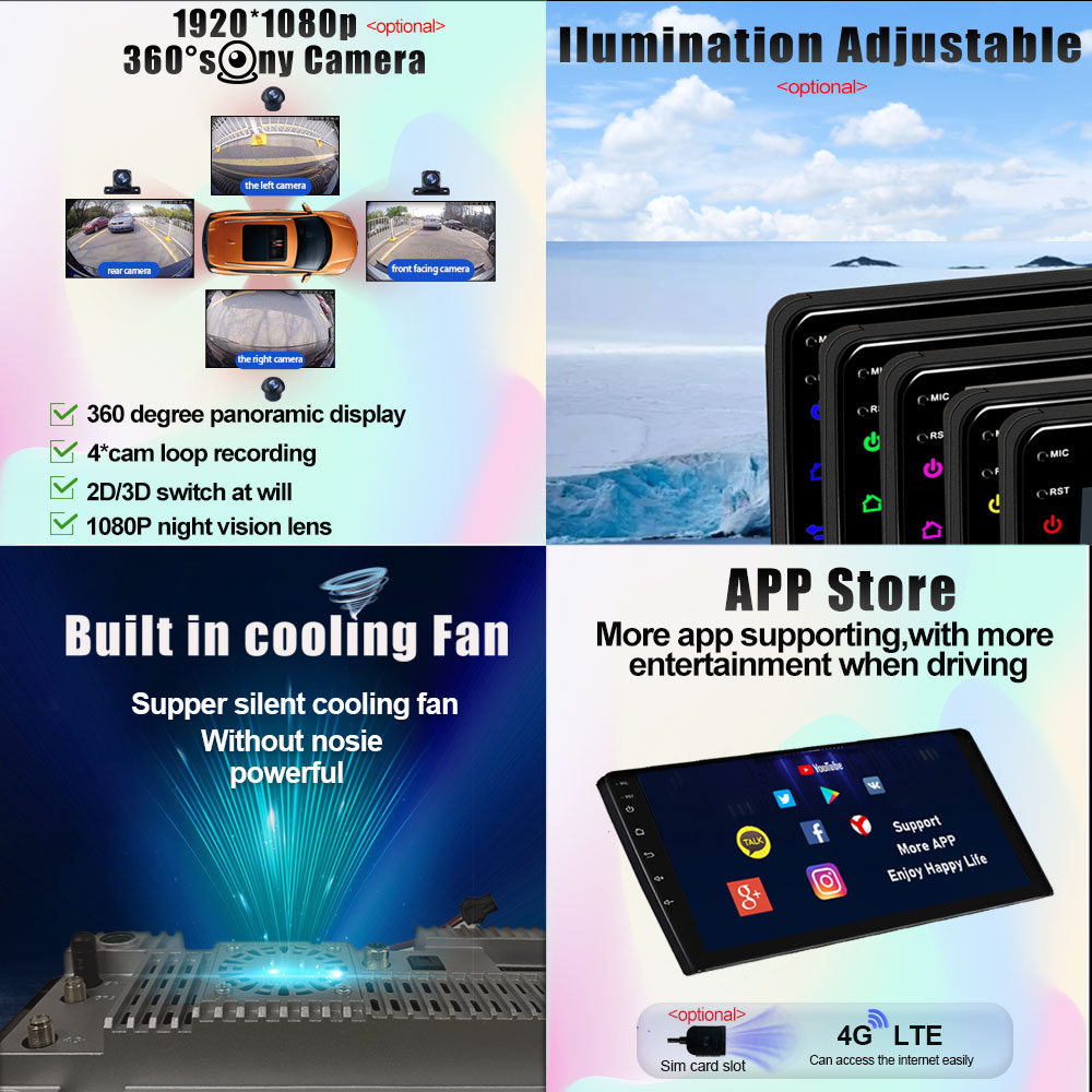 For Chrysler Town&Country 2011-2016 2 Din Android 13 Car Radio Video Player GPS Multimedia Stereo Head Unit Bluetooth5.0