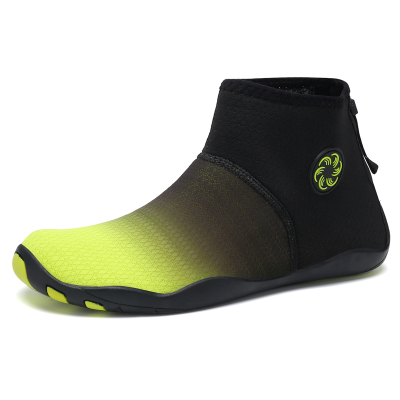 Men's Fishing Aqua Sneakers Unisex Water Shoes Barefoot High Top Beach Sandals Women Breathable Outdoor Sports Wading Slippers