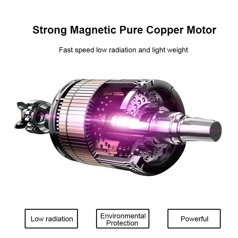 2200W Professional Powerful Hair Dryer Fast Heating Cold Adjustment Ionic Hair Dryer quick drying Dryer Household 241111