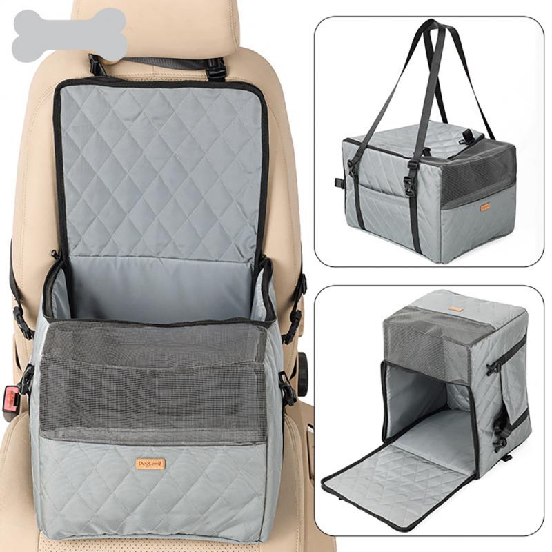 Others Dog Carrier Travel Dog Car Seat Cover Folding Hammock Pet Carriers Bag Carrying For Cats Dogs Transportin Perro Autostoel Hond Dog Carriers H25