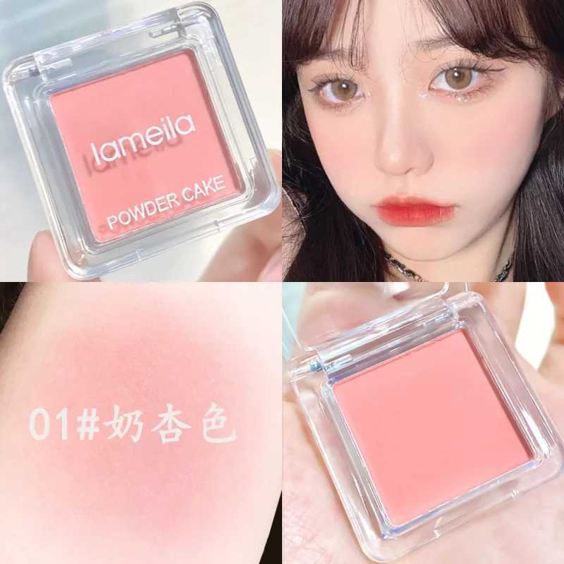 Waterproof Face Contouring Blush Matte Natural Cheek Tint Brighten Face Soft Female Makeup Cosmetics 1PcXJ241111