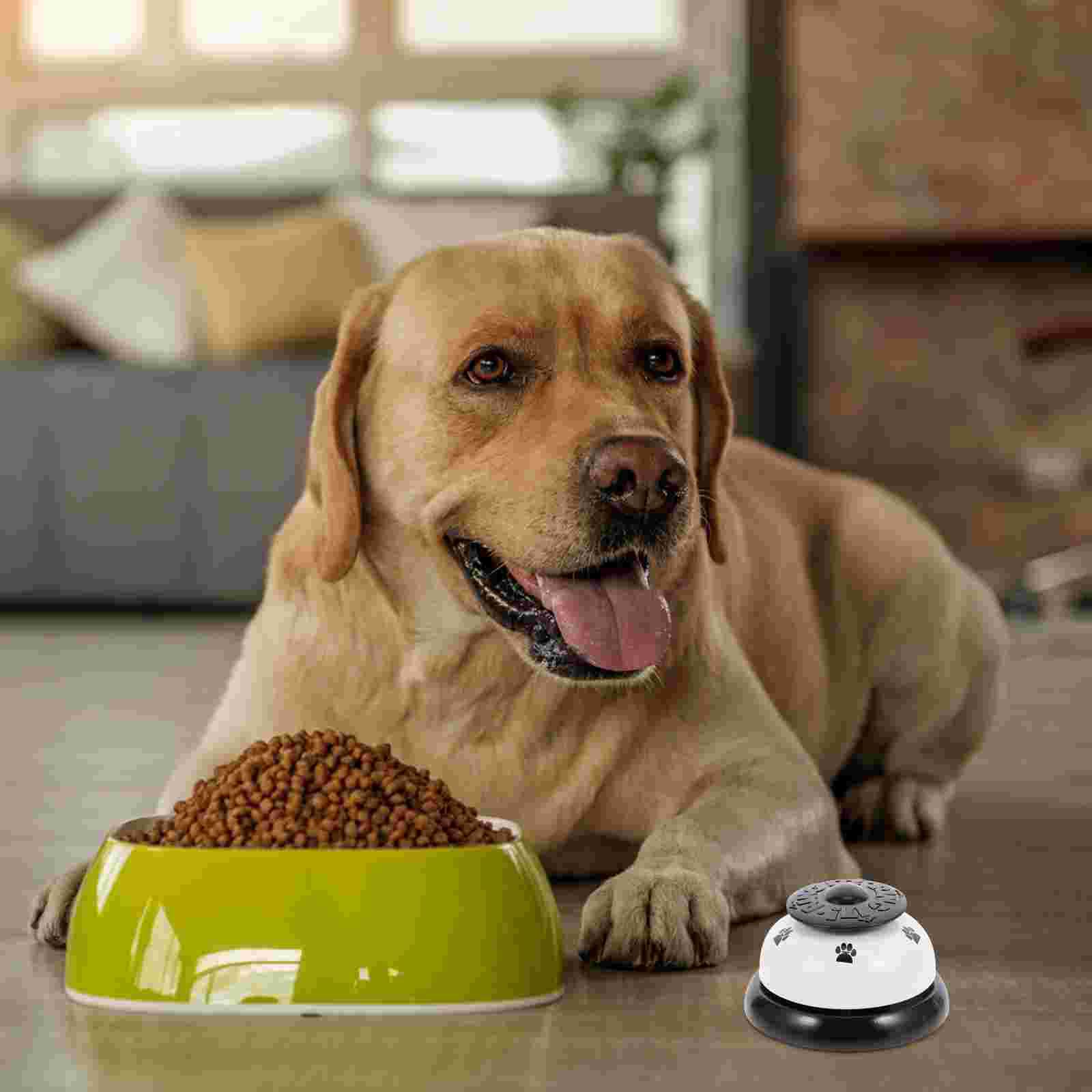 Bell Dog Training Pet Door Call Cat Dogs Puppy Go Trainer Outside Interactive Restaurant Ring Toilet Button Doorbell Pet Dog Toy