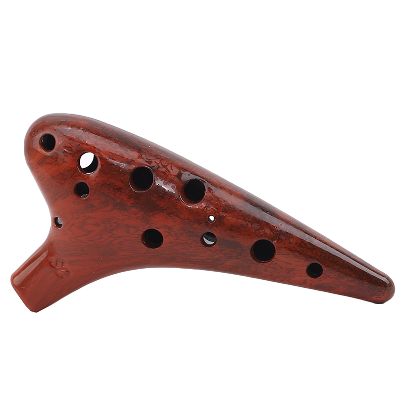 5 Colors 12 Hole Ocarina Ceramic Alto C Legend Of Ocarina Flute Music Instrument Drop Shipping