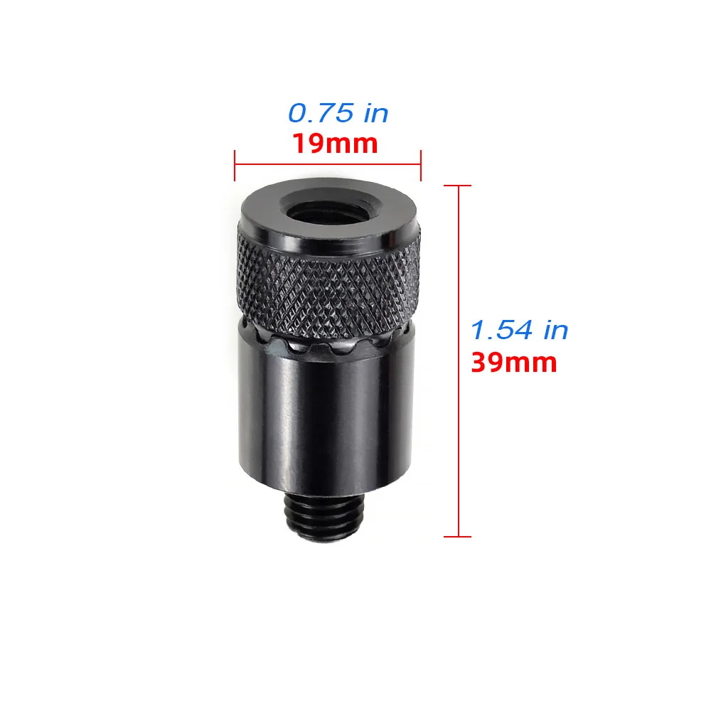 Hirisi 4pcs Carp Fishing Quick Change Connector Carp Fishing Adaptor Aluminium For Fishing Alarms Rod Pod Fishing Tackle AQ210